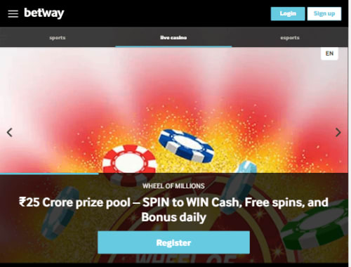 Betway Casino Welcome Bonus